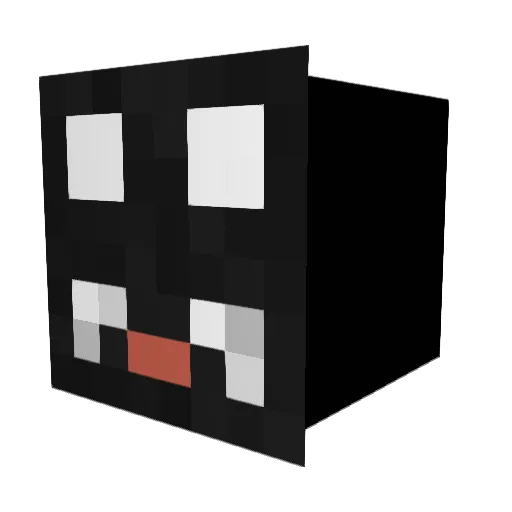 BLOKMIKO Minecraft avatar head, 3D render
