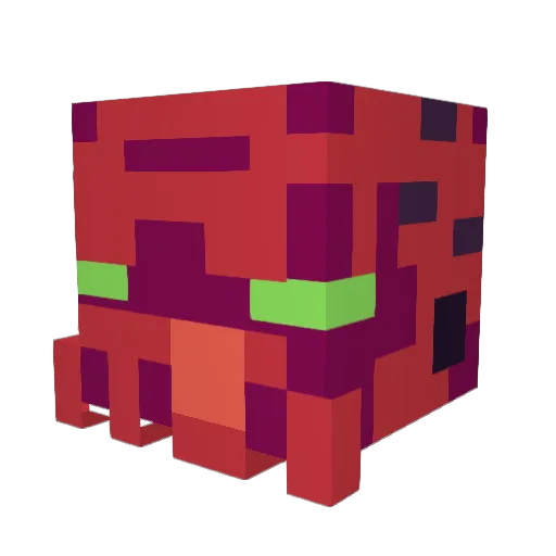 BLSTKeclipse Minecraft avatar head, 3D render
