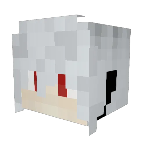 BLUEninja213 Minecraft avatar head, 3D render