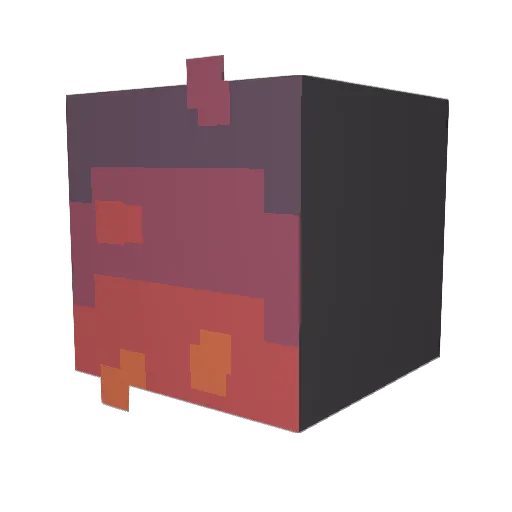 BLZINNTREM Minecraft avatar head, 3D render
