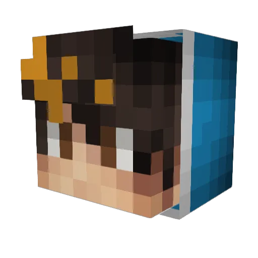 BLaCkMaStEr26 Minecraft avatar head, 3D render