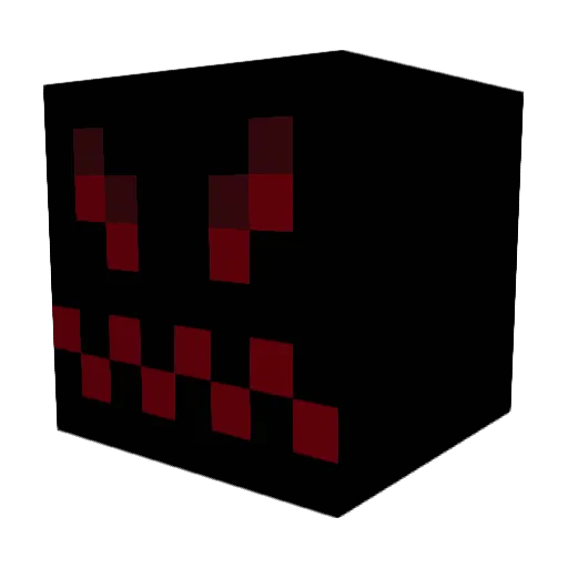 BLacKHaLLoW91 Minecraft avatar head, 3D render