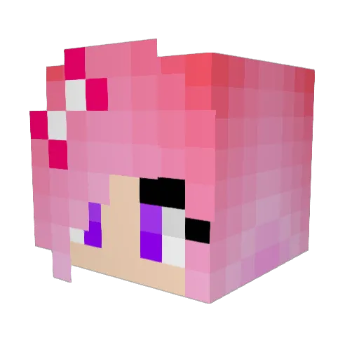 BLee_Gamer Minecraft avatar head, 3D render