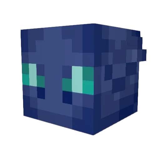 BM3463 Minecraft avatar head, 3D render