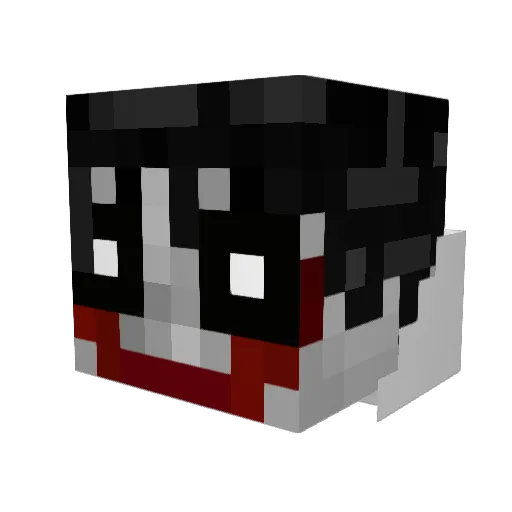 BMANGAMINGYT Minecraft avatar head, 3D render