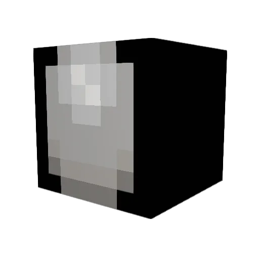 BMBMX1212 Minecraft avatar head, 3D render
