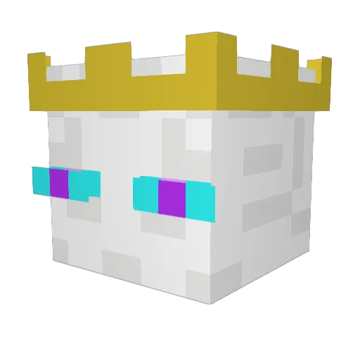 BMBS76 Minecraft avatar head, 3D render