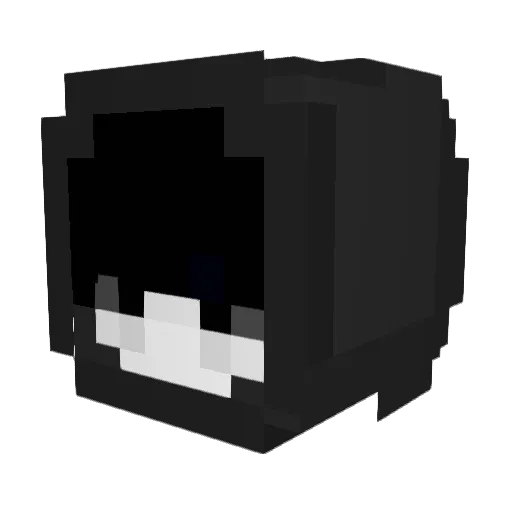 BMOGaming1 Minecraft avatar head, 3D render