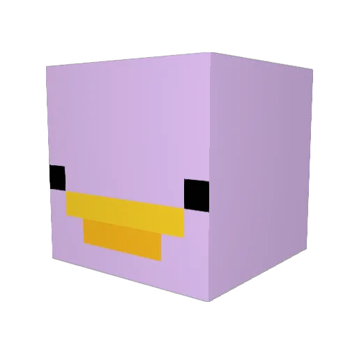 BM_Maniak Minecraft avatar head, 3D render