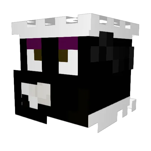 BNMBLENDER Minecraft avatar head, 3D render
