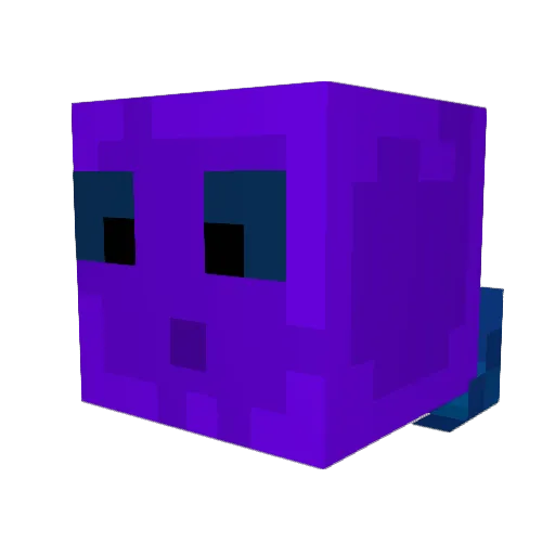 BNovas Minecraft avatar head, 3D render