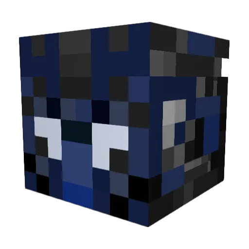 BOA_sx Minecraft avatar head, 3D render