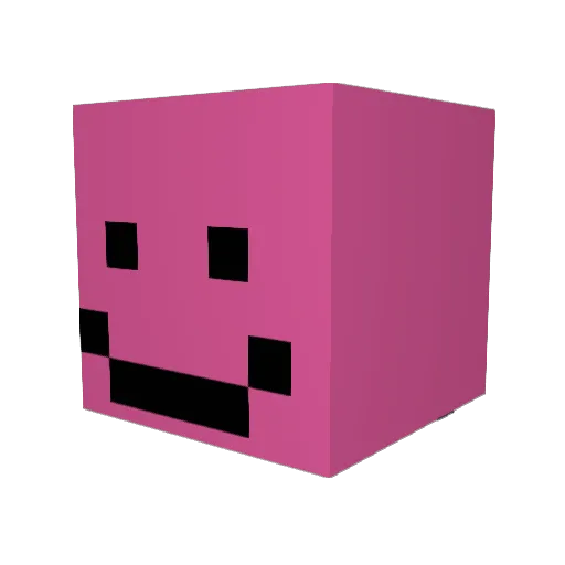 BOBBLESNOB Minecraft avatar head, 3D render