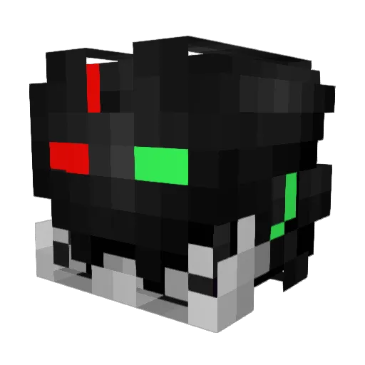 BOBBYGOBBY Minecraft avatar head, 3D render