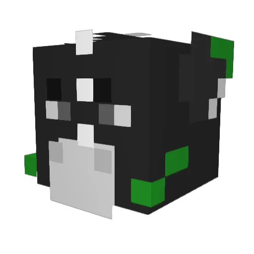 BOBOB643 Minecraft avatar head, 3D render