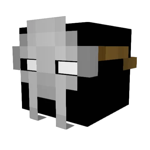 BOBOTheBeloved Minecraft avatar head, 3D render