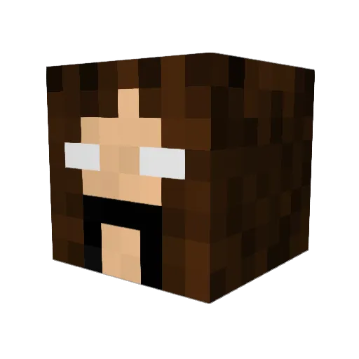 BOBZER010 Minecraft avatar head, 3D render