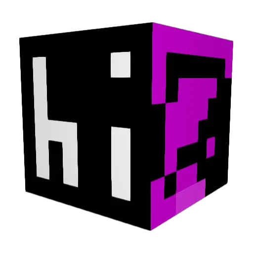 BOBZIMBABWE Minecraft avatar head, 3D render