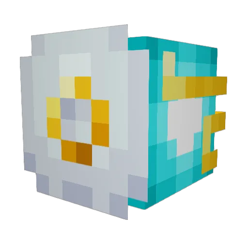 BOB_the_enigma Minecraft avatar head, 3D render