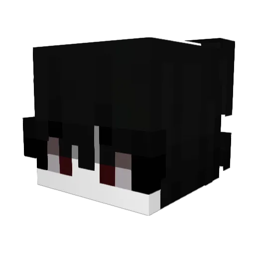 BOMAYDANGCAPx2 Minecraft avatar head, 3D render