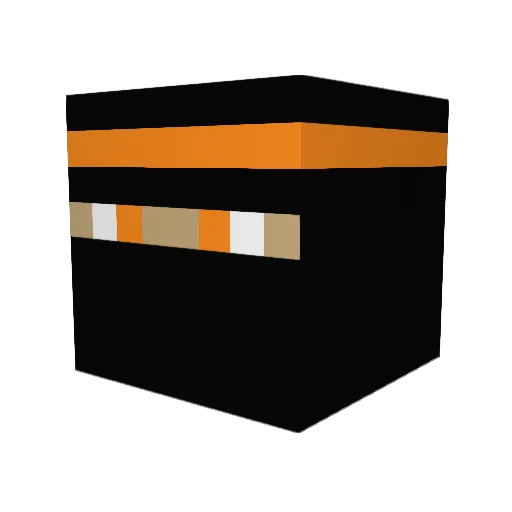 BOMPERS Minecraft avatar head, 3D render