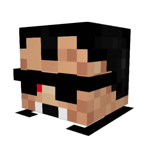 BONEJUMPER342 Minecraft avatar head, 3D render