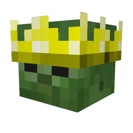 BOOM_szakalaka Minecraft avatar head, 3D render