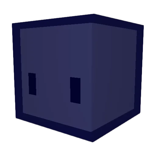 BOQUE32 Minecraft avatar head, 3D render