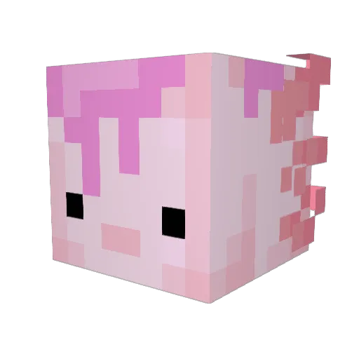 BOSSMANN5371 Minecraft avatar head, 3D render