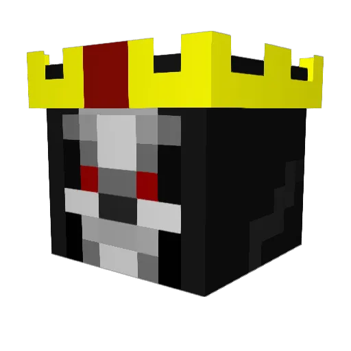 BOSSREAPER13 Minecraft avatar head, 3D render