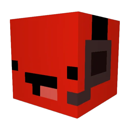 BOYswagger Minecraft avatar head, 3D render