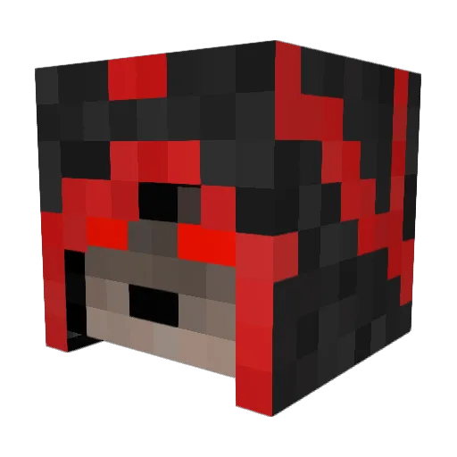 BOYxBOY Minecraft avatar head, 3D render