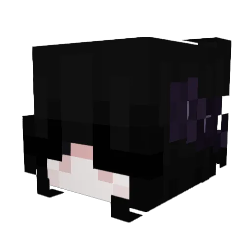 BPM_Overdose Minecraft avatar head, 3D render