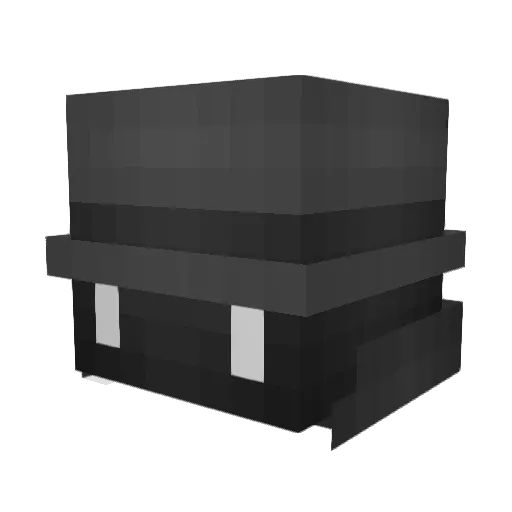 BRABUS_034 Minecraft avatar head, 3D render