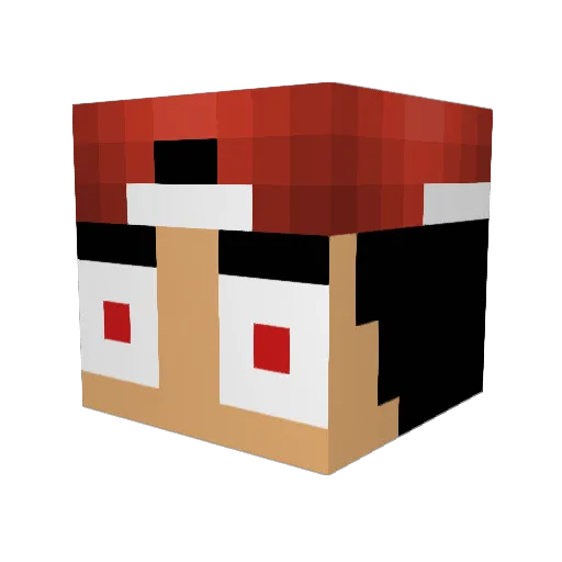 BRAIZZZ2099 Minecraft avatar head, 3D render
