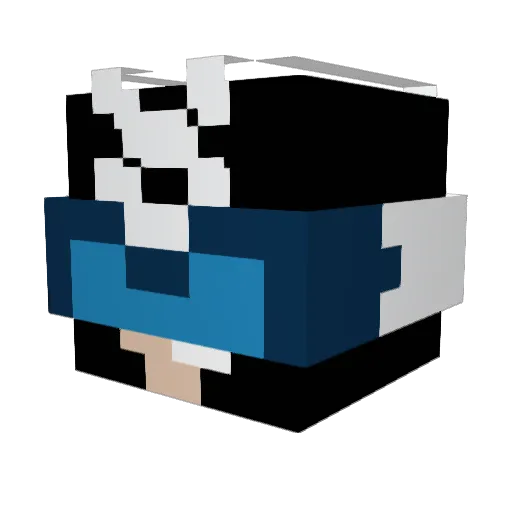 BRIANSPEEDRACER Minecraft avatar head, 3D render