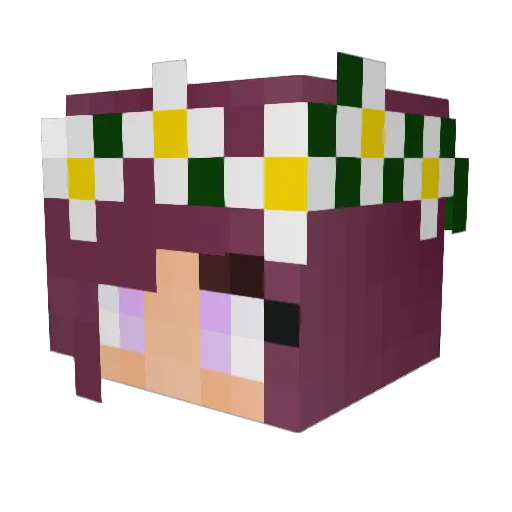 BRIENEDALEY4 Minecraft avatar head, 3D render