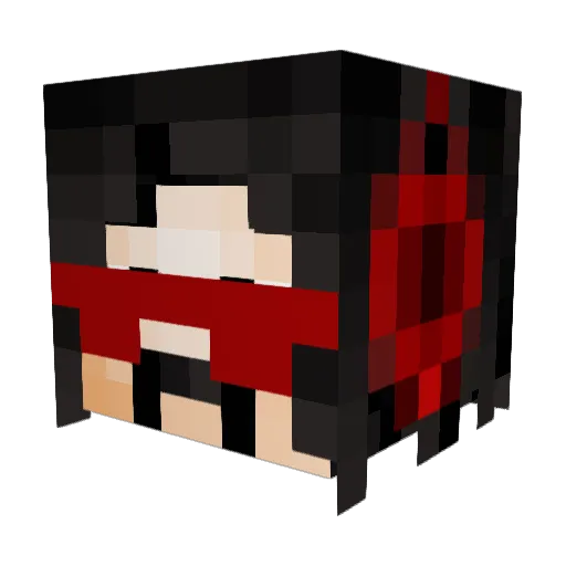 BRIGGS1111 Minecraft avatar head, 3D render