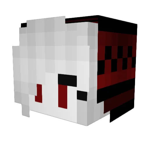 BRIQN Minecraft avatar head, 3D render