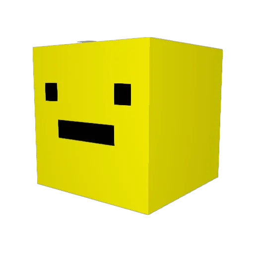 BRISKET55 Minecraft avatar head, 3D render