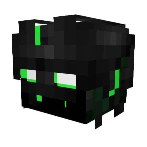 BRIX22 Minecraft avatar head, 3D render