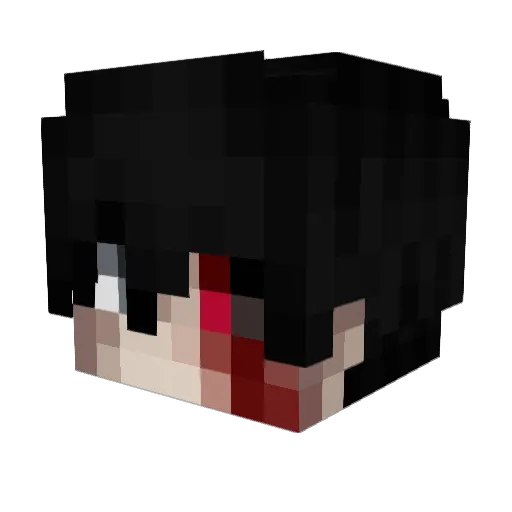 BROBROSKII Minecraft avatar head, 3D render