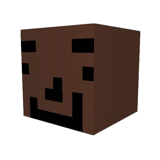 BRZOZA_JD Minecraft avatar head, 3D render