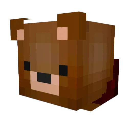 BSGJonthe Minecraft avatar head, 3D render