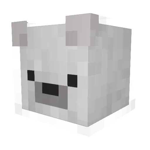 BSH12345 Minecraft avatar head, 3D render