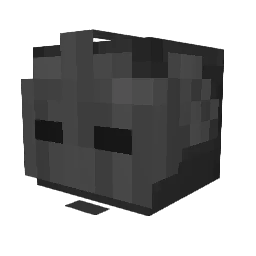 BSH78 Minecraft avatar head, 3D render