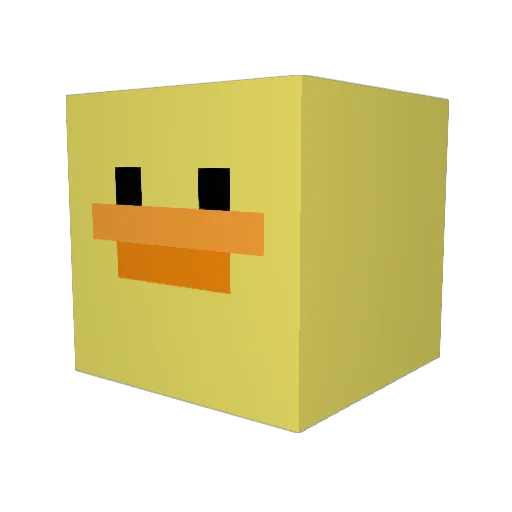 BSKTommy Minecraft avatar head, 3D render