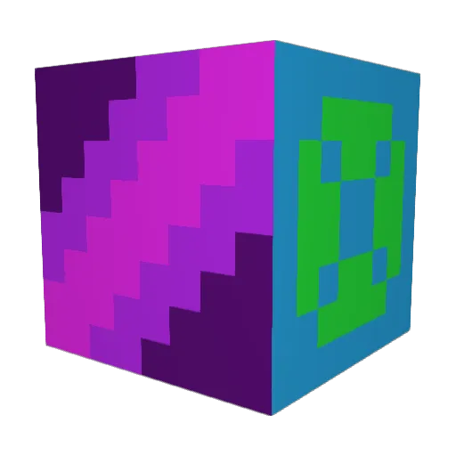 BSTmuffin Minecraft avatar head, 3D render