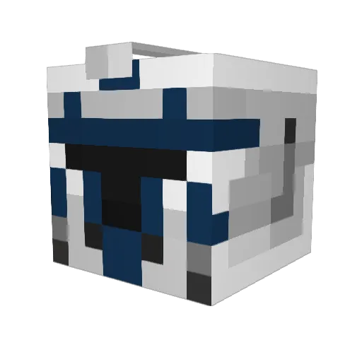BTDoogs Minecraft avatar head, 3D render