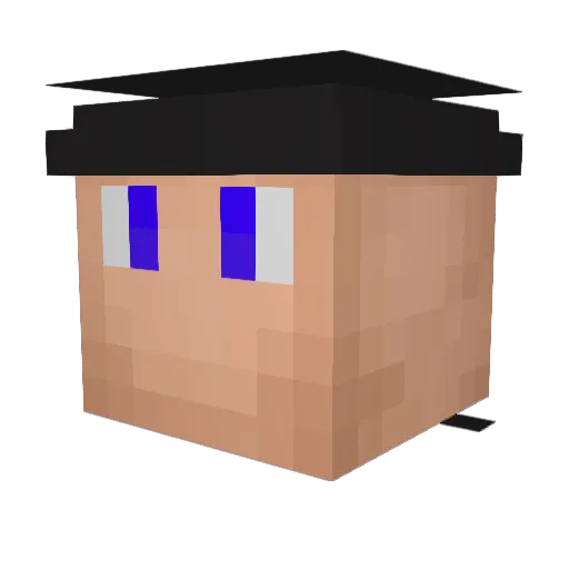 BTMoorman4575 Minecraft avatar head, 3D render
